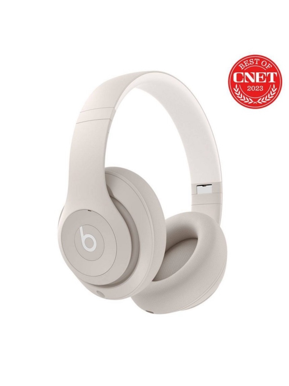 Beats Studio Wireless Headphones in White with Gold Logo